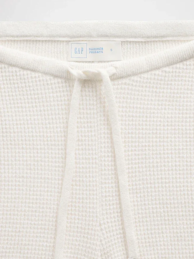 Gap × Summer Fridays Cashsoft Waffle Boot Pants