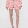 Gap × Summer Fridays Flannel Hearts Pj Boxer Shorts