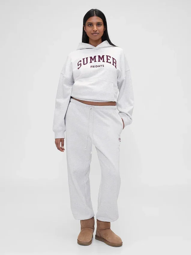 Gap × Summer Fridays Heavyweight Relaxed Logo Joggers