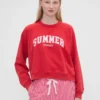Gap × Summer Fridays Oversized Raglan Logo Sweatshirt