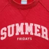 Gap × Summer Fridays Oversized Raglan Logo Sweatshirt