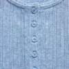 Gap × Summer Fridays Pointelle Henley Pj Top