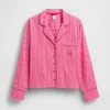 Gap × Summer Fridays Relaxed Poplin Stripe Pj Shirt