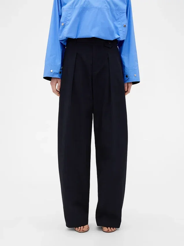Gap × Victoria Beckham High Rise Pleated Arc Trouser