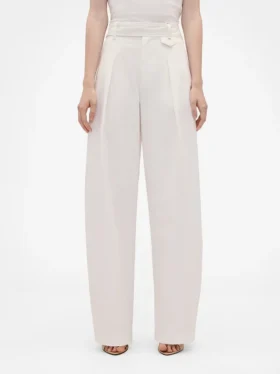 Gap × Victoria Beckham High Rise Pleated Arc Trouser