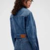 Gap × Victoria Beckham Relaxed Crop Denim Jacket
