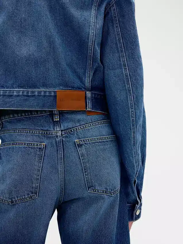 Gap × Victoria Beckham Relaxed Crop Denim Jacket