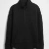 Gapfit Quilted Jacquard Half-Zip Pullover