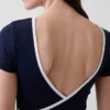 Gapfit Smooth Reversible Wrap Crop Top