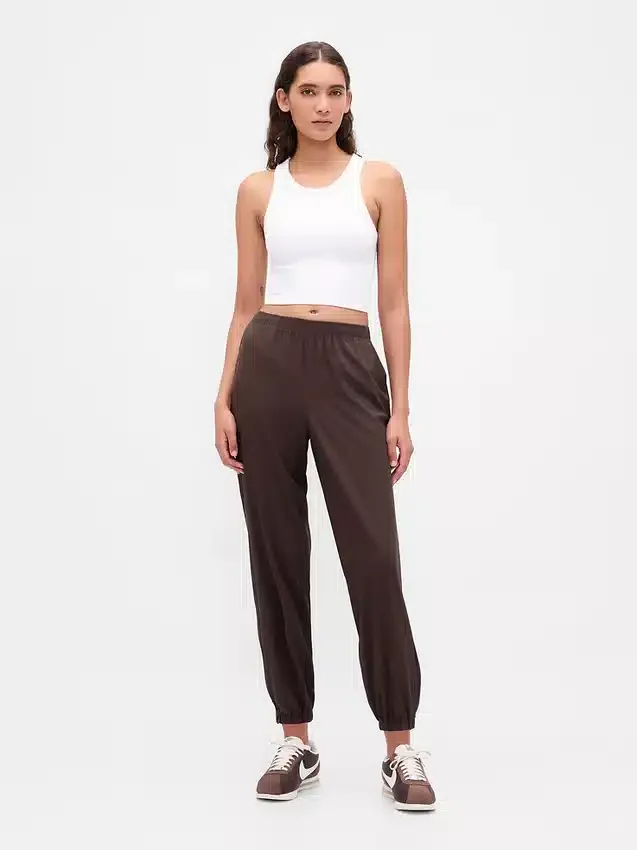 Gapfit Tech High Rise Zip-Hem Joggers