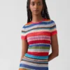 Gapstudio Happy Stripe Sheer T-Shirt