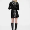 Gapstudio Vegan Patent Leather Crop Jacket