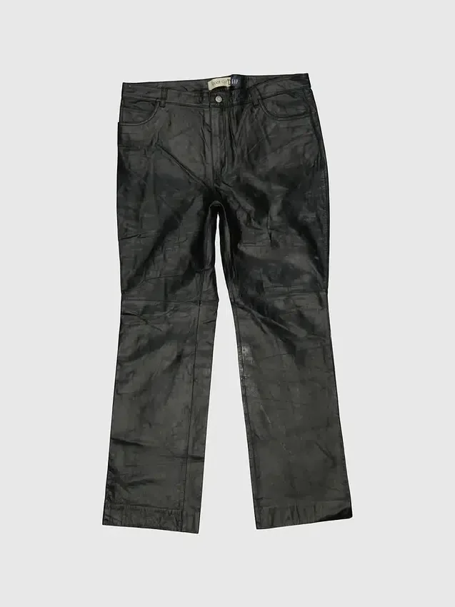 Gapvintage Womens 90S Leather Pants - 16