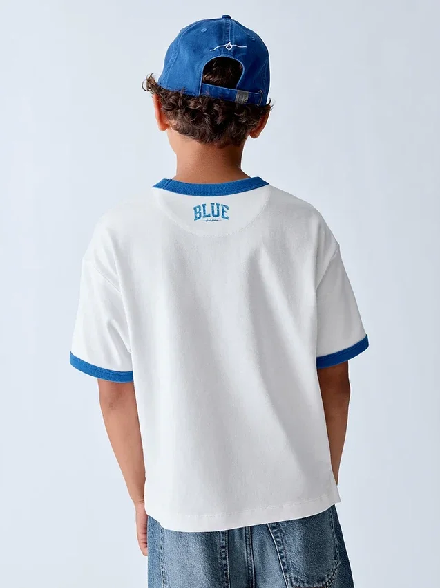 Get Blue Kids Relaxed Logo T-Shirt