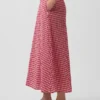 Gingham Maxi Skirt
