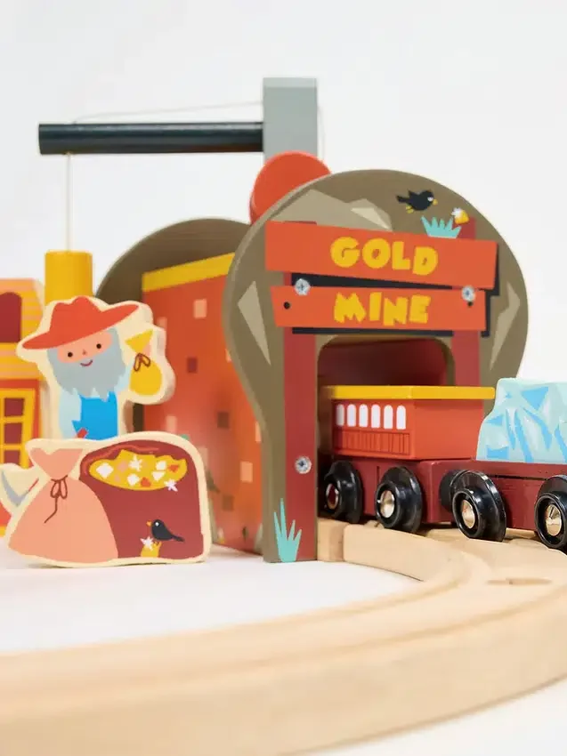 Gold Mine Train Set