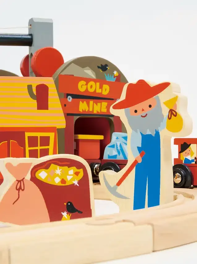 Gold Mine Train Set