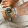 Hart Boy Mom Beaded Bracelet