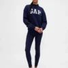 Heavyweight French Terry Oversized Mockneck Logo Sweatshirt