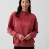 Heavyweight French Terry Oversized Mockneck Sweatshirt