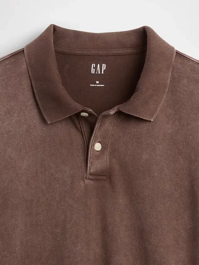 Heavyweight Jersey Polo Shirt