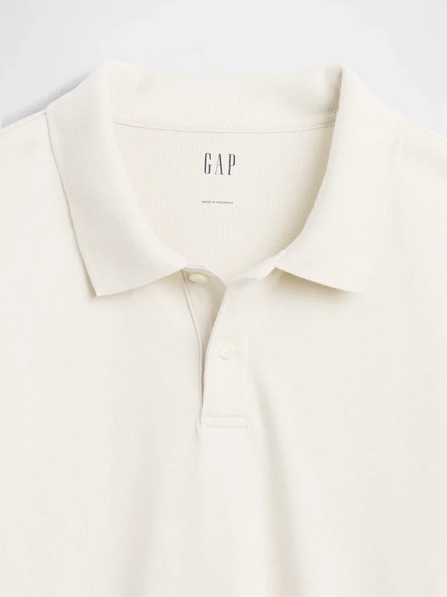 Heavyweight Jersey Polo Shirt
