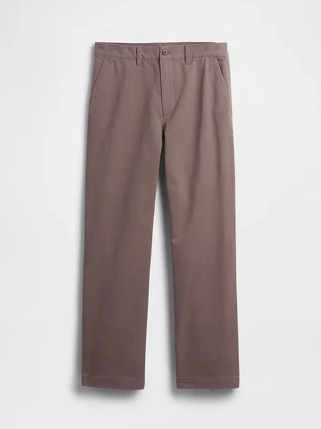 Heavyweight Twill '90S Loose Khakis