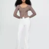 High Rise '70S Flare Jeans