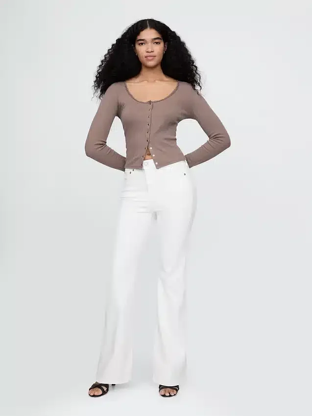High Rise '70S Flare Jeans