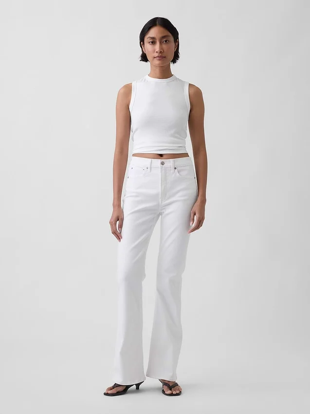 High Rise '70S Flare Jeans