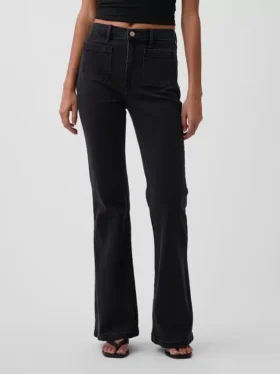 High Rise ’70S Flare Jeans