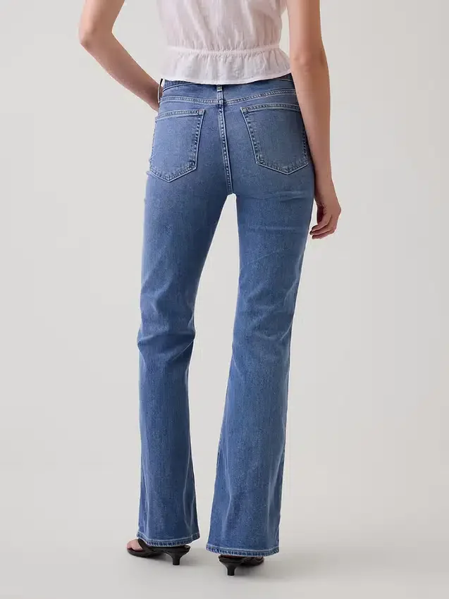 High Rise '70S Flare Jeans