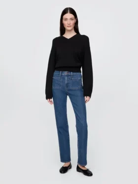 High Rise '90S Slim Straight Jeans