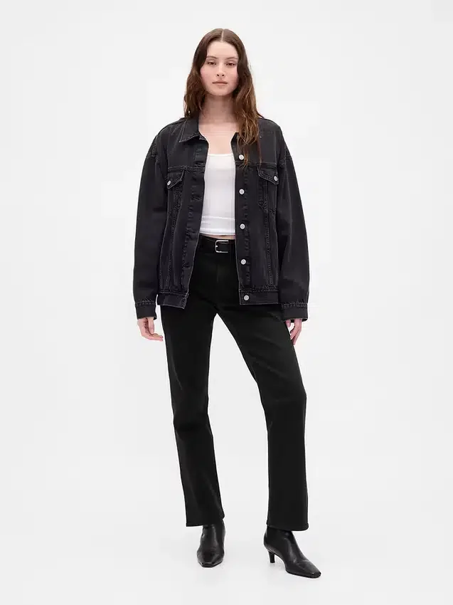High Rise '90S Slim Straight Jeans