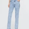High Rise '90S Slim Straight Jeans