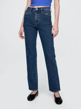 High Rise ’90S Slim Straight Jeans