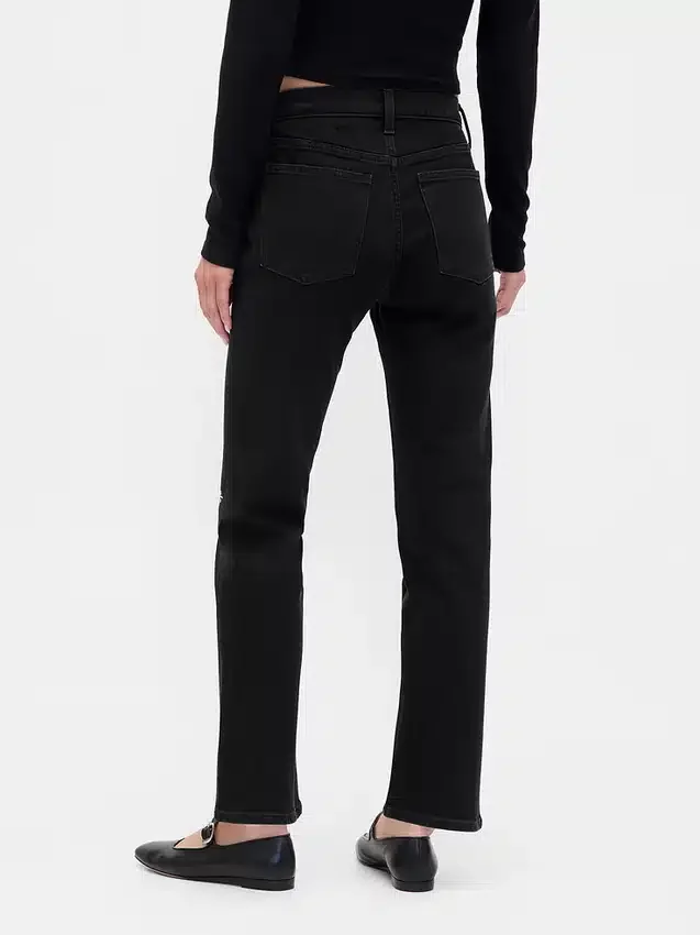 High Rise '90S Slim Straight Jeans