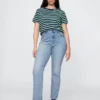 High Rise '90S Slim Straight Jeans