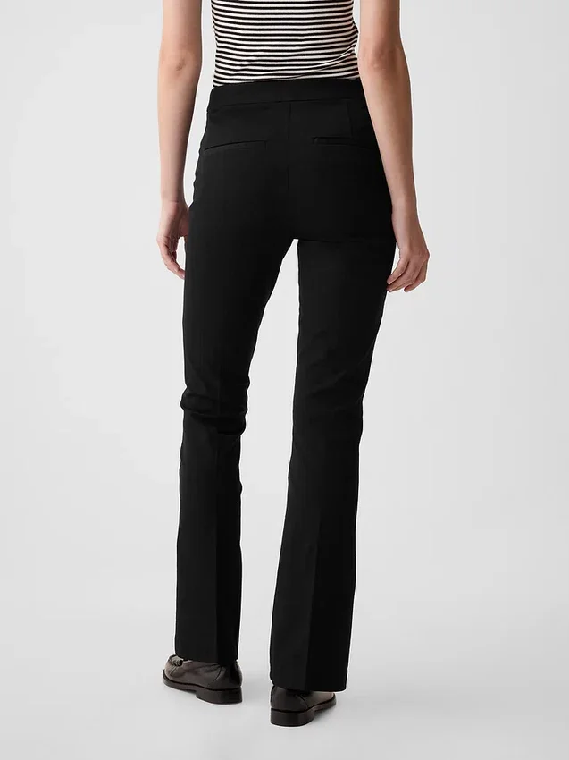 High Rise Bistretch Flare Pants