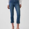 High Rise Capri Jeans