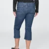 High Rise Capri Jeans