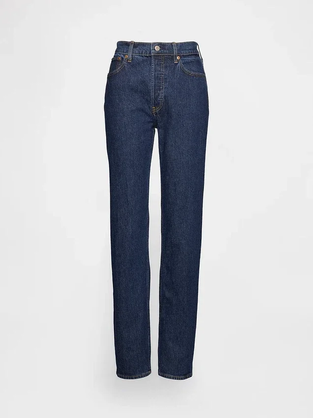 High Rise Cheeky Straight Jeans