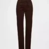 High Rise Corduroy '90S Slim Straight Jeans