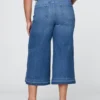 High Rise Culotte Jeans