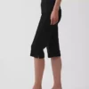 High Rise Double Knit Capris