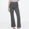 High Rise Double Knit Crop Kick Pants