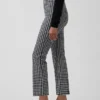 High Rise Double Knit Crop Kick Pants