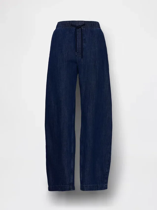 High Rise Easy Barrel Jeans