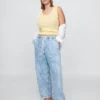 High Rise Easy Barrel Jeans