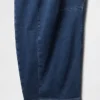 High Rise Knit Horseshoe Jeans